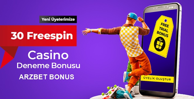 Arzbet 30 Freespin Casino Deneme Bonusu Fırsatı